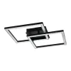 Lejias Black LED Flush Ceiling Light