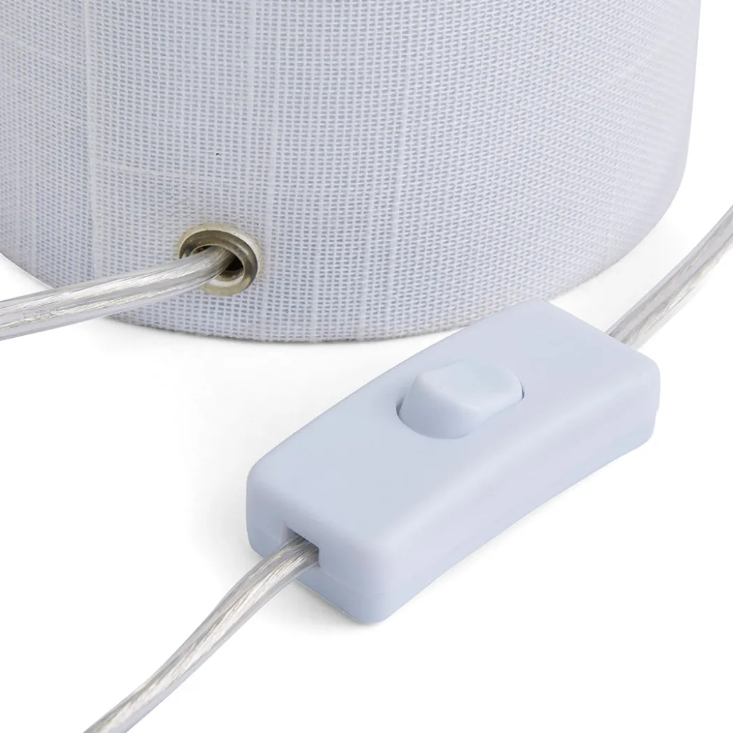 Leora White Table Lamp