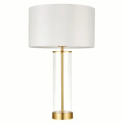 Lessina Gold and Glass Touch Table Lamp