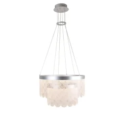 Letizia 2 Light Tiered Scallop LED Pendant Ceiling Light
