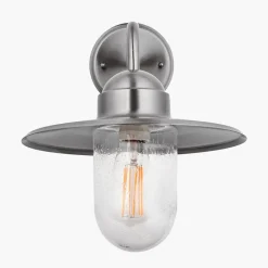 Lilium Outdoor Wall Light Silver