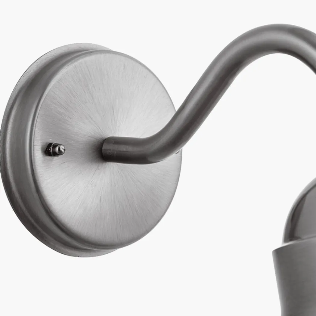 Lilium Outdoor Wall Light Silver