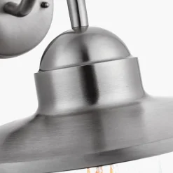 Lilium Outdoor Wall Light Silver