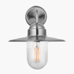 Lilium Outdoor Wall Light Silver