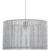 Lillia Silver Large Easy Fit Pendant Light Shade