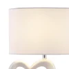 Link White Ceramic Table Lamp