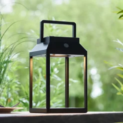 Linterna Small LED PIR Outdoor Black Lantern