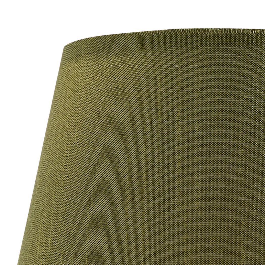 Lizzie 15cm Green Candle Shade