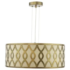Locryn 4-Light Brushed Bronze Pendant