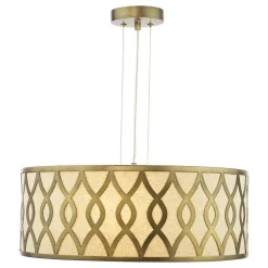 Locryn 4-Light Brushed Bronze Pendant