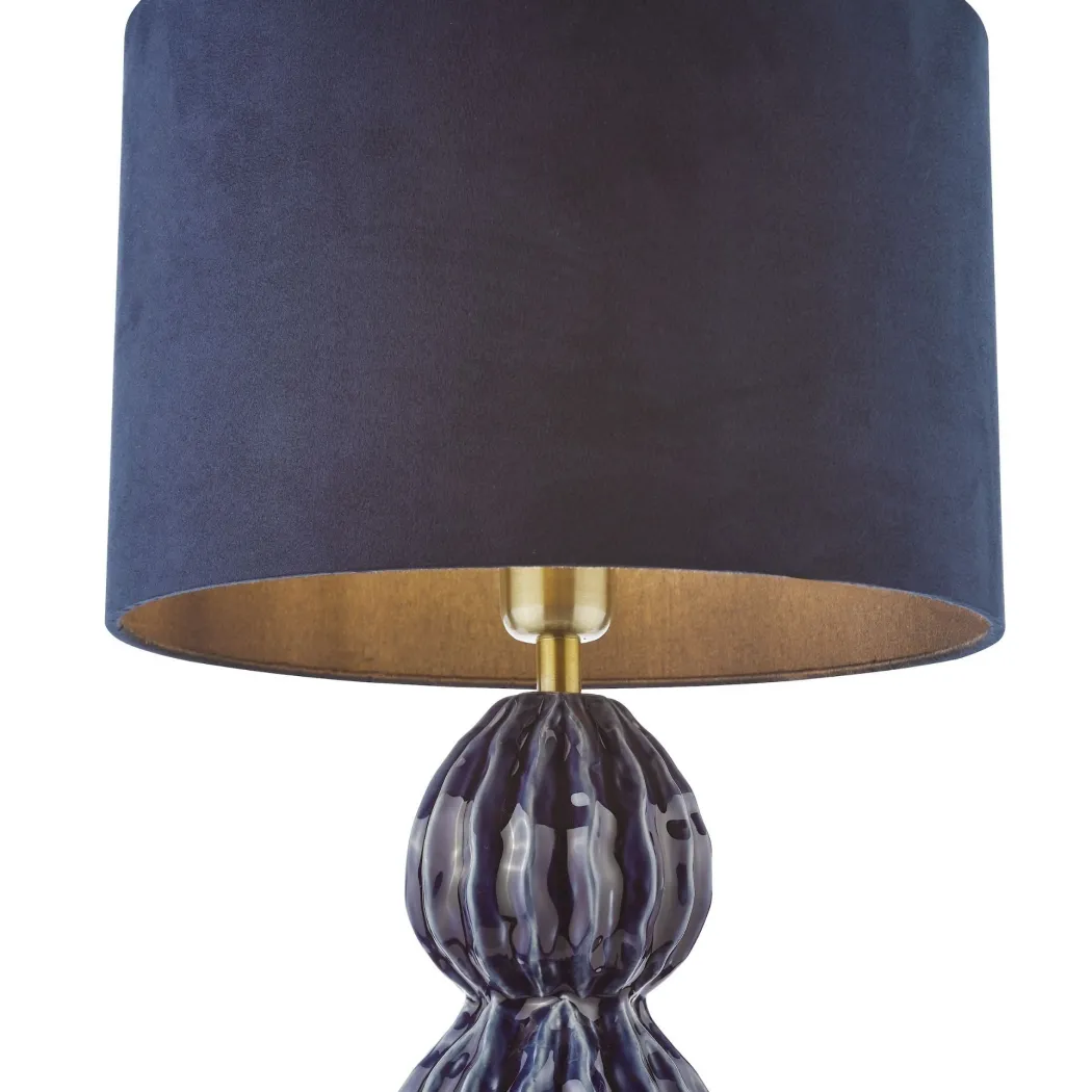 Lorelai Blue Ceramic Table Lamp