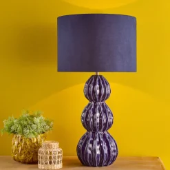 Lorelai Blue Ceramic Table Lamp