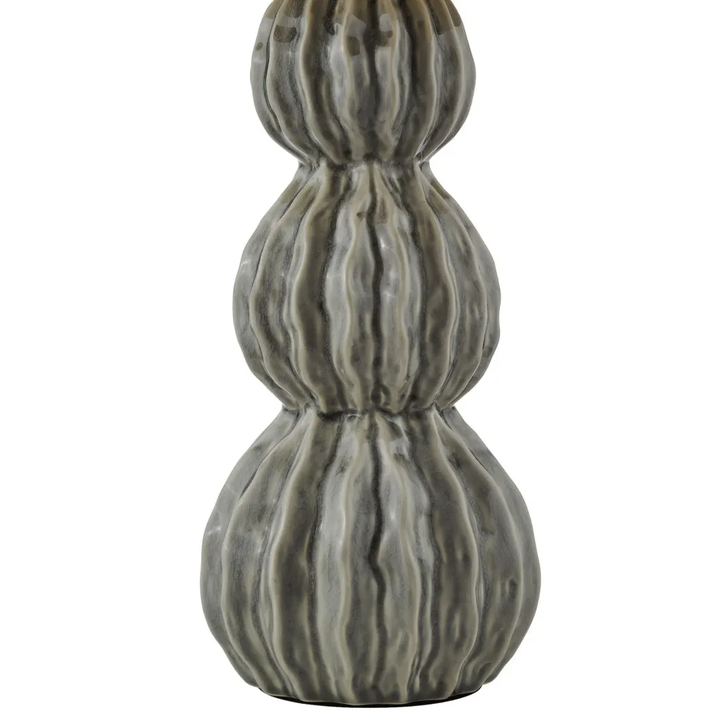 Lorelai Grey Ceramic Table Lamp