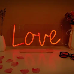 Love Red LED Neon Sign