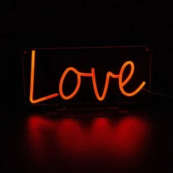 Love Red LED Neon Sign