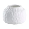 Lovran White Ceramic Vase Large