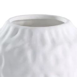Lovran White Ceramic Vase Large