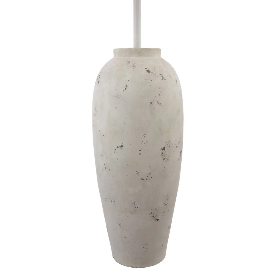 Lucinda White Concrete Floor Lamp
