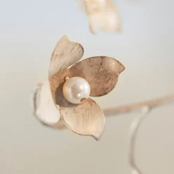 Lullaby 5 Light Cream & Gold Pendant Ceiling Light