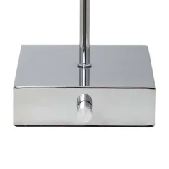 Lustre Polished Chrome Rechargeable Table Lamp