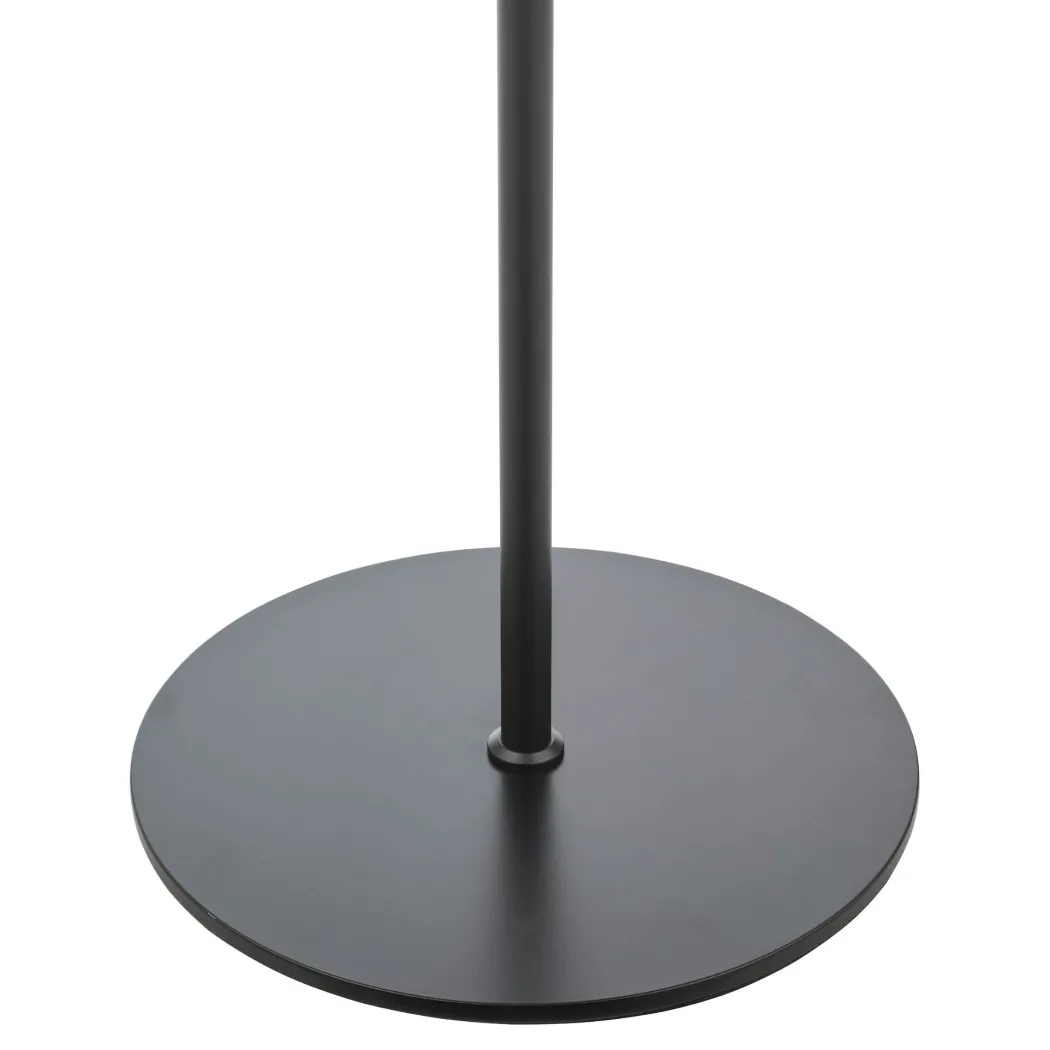 Lycia 3 Light Black & Ombre Glass Floor Lamp