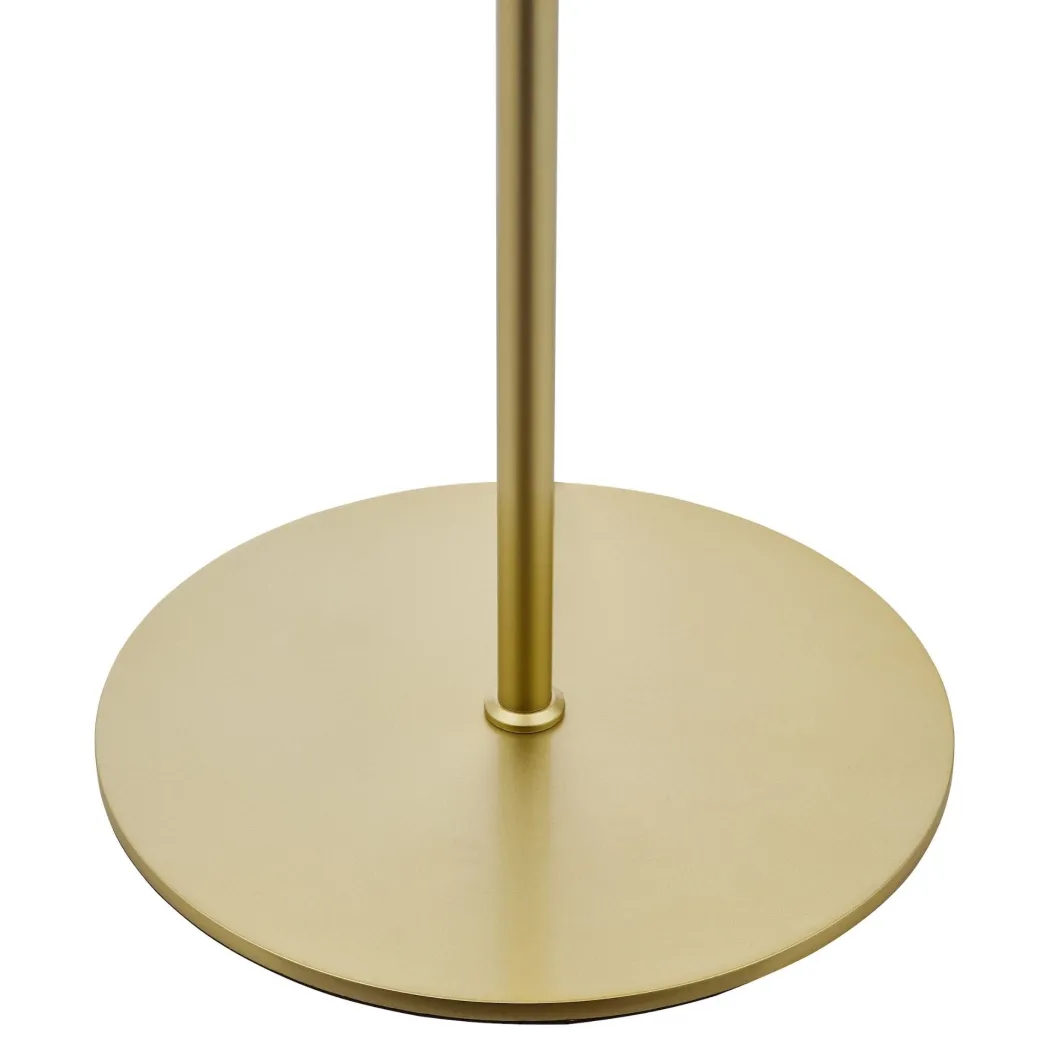 Lycia 3 Light Gold & Ombre Glass Floor Lamp