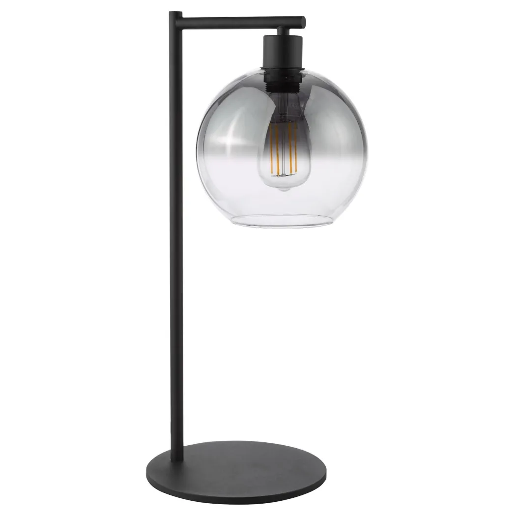 Lycia Black & Ombre Glass Table Lamp