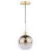 Lycia Gold & Ombre Glass Pendant Ceiling Light