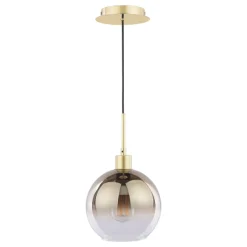 Lycia Gold & Ombre Glass Pendant Ceiling Light