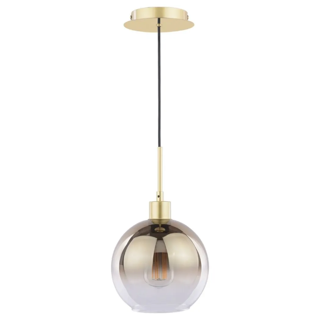 Lycia Gold & Ombre Glass Pendant Ceiling Light
