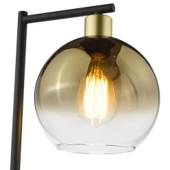 Lycia Gold & Ombre Glass Table Lamp