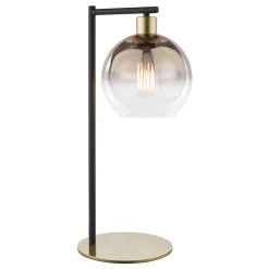Lycia Gold & Ombre Glass Table Lamp