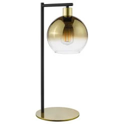 Lycia Gold & Ombre Glass Table Lamp