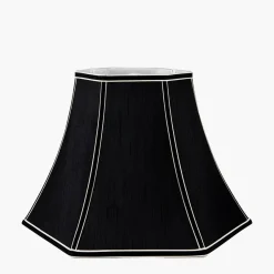 Lyla 30cm Bowed Black Shade