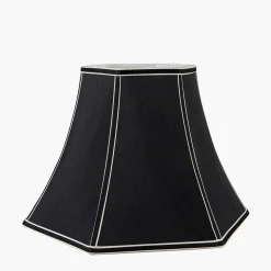 Lyla 30cm Bowed Black Shade