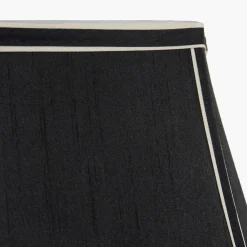 Lyla 50cm Bowed Black Shade