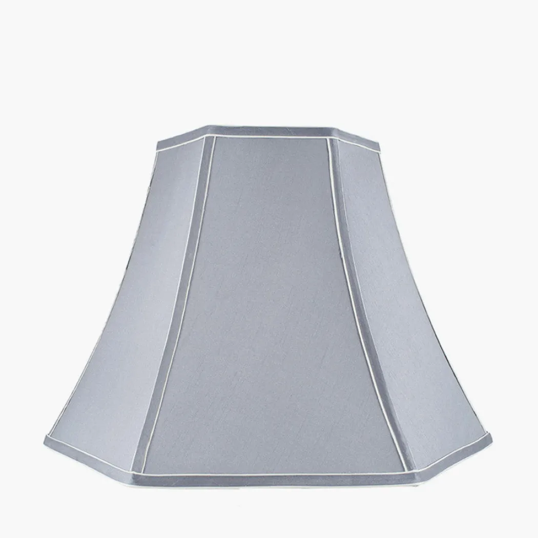 Lyla 40cm Lamp Shade Steel Grey