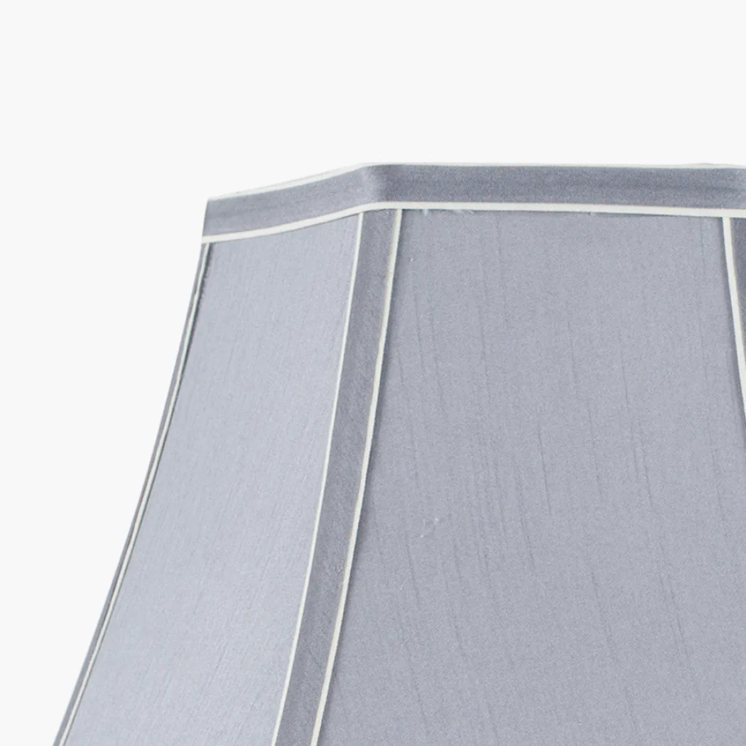 Lyla 40cm Lamp Shade Steel Grey