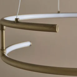 Mabel Antique Brass LED Pendant Ceiling Light