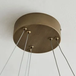 Mabel Antique Brass LED Pendant Ceiling Light