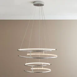 Mabel Silver LED Pendant Ceiling Light