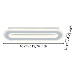 Macchioni White LED Wall Light