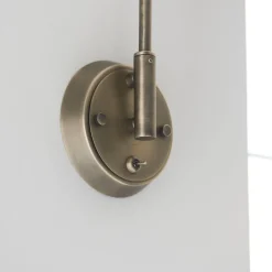 Madison Adjustable Antique Brass Wall Light