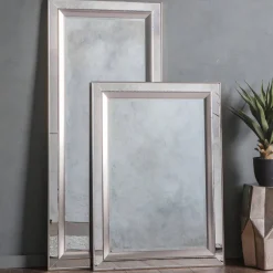 Madrid 69x158cm Silver Leaner Mirror