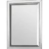 Madrid 80x110cm Silver Mirror