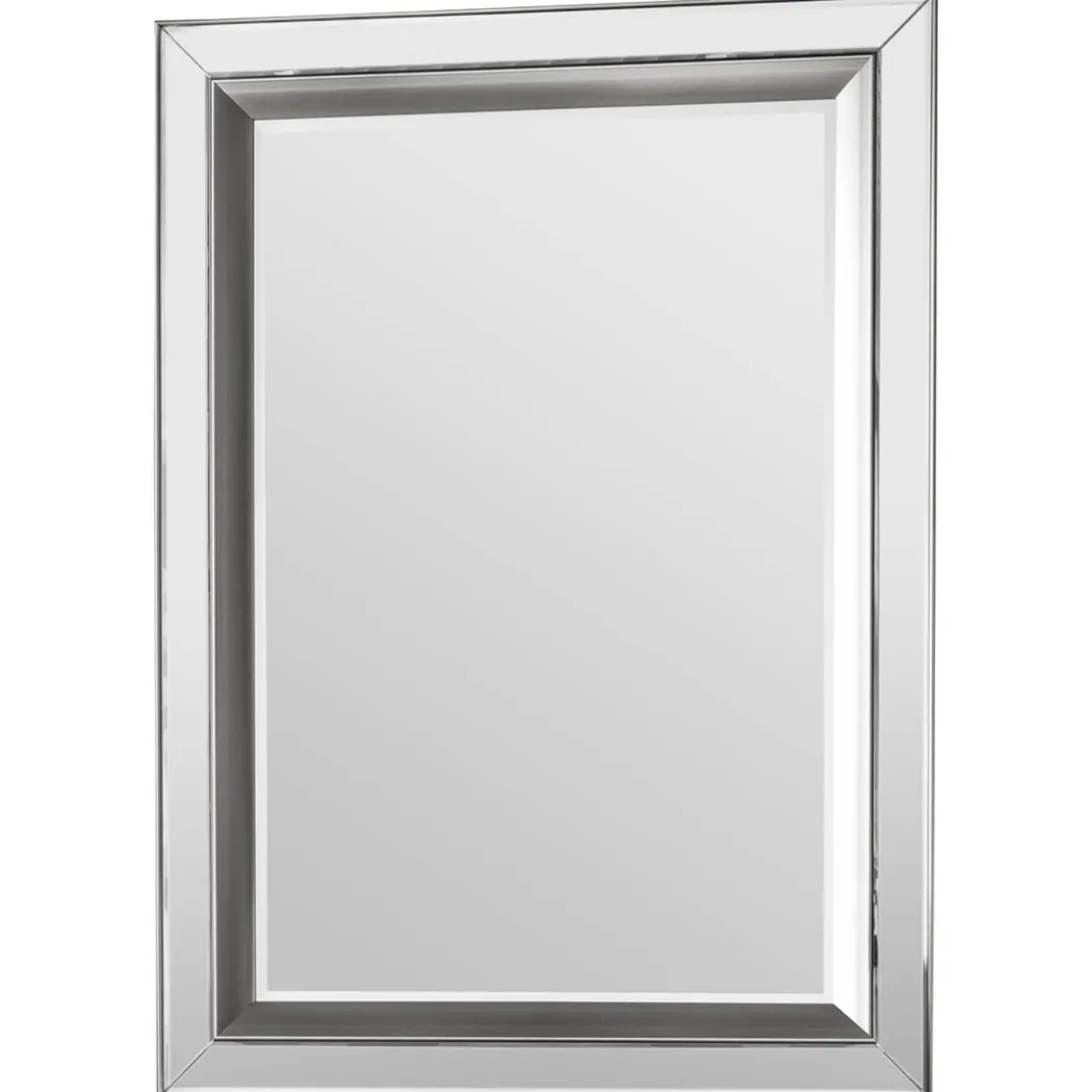 Madrid 80x110cm Silver Mirror
