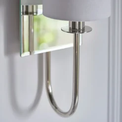 Maia Nickel Wall Light