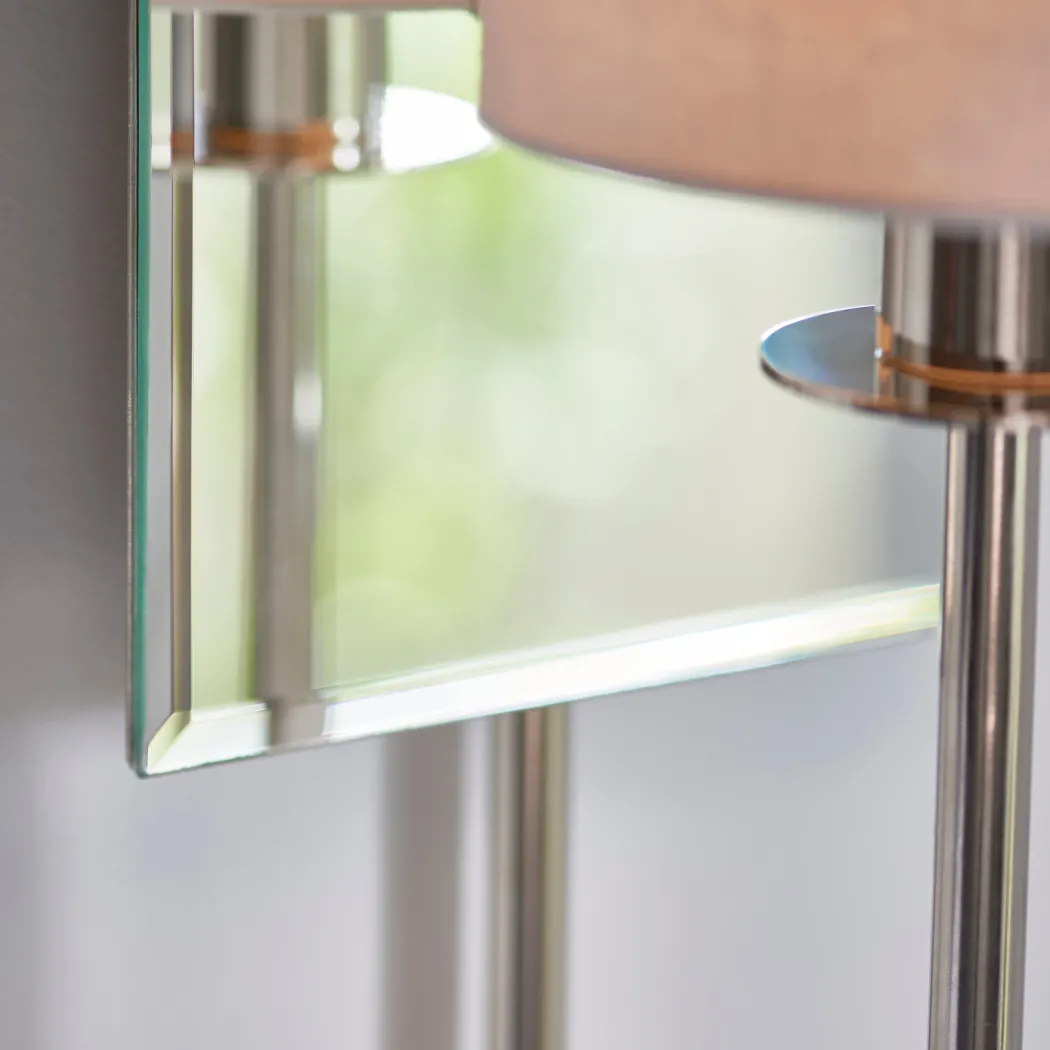 Maia Nickel Wall Light