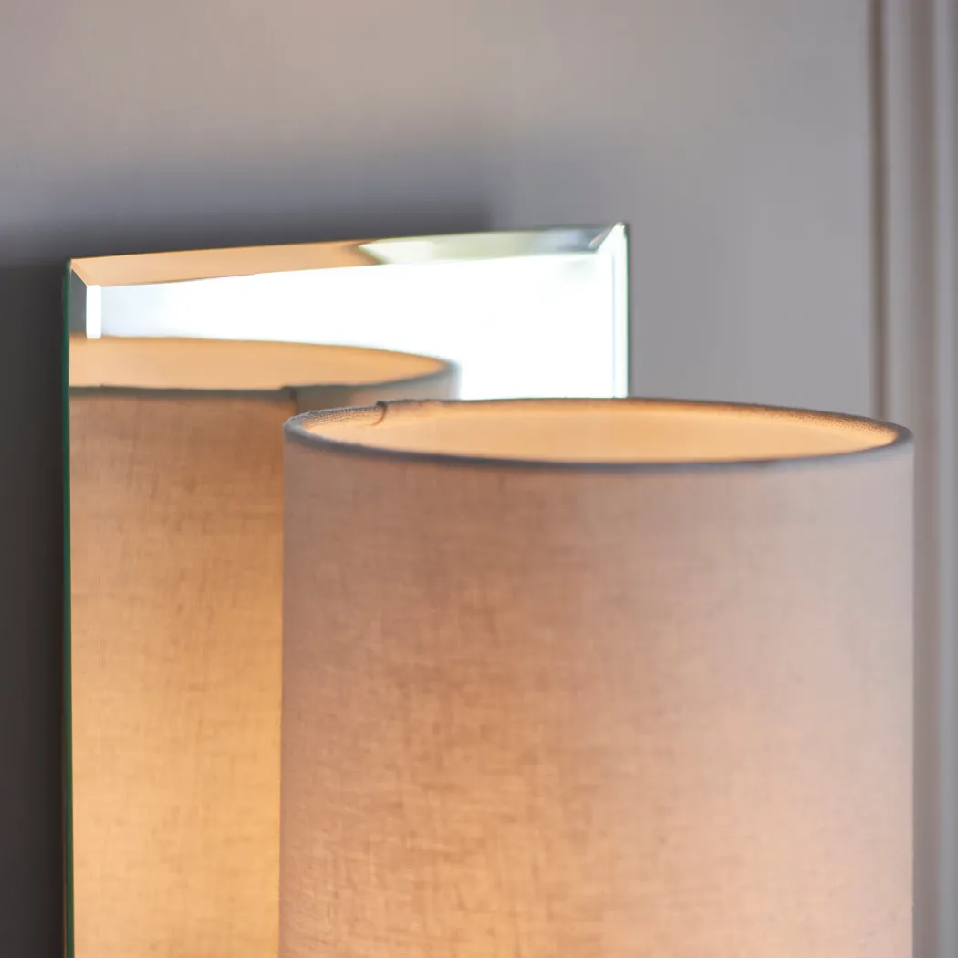 Maia Nickel Wall Light