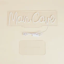 Man Cave White LED Neon Sign